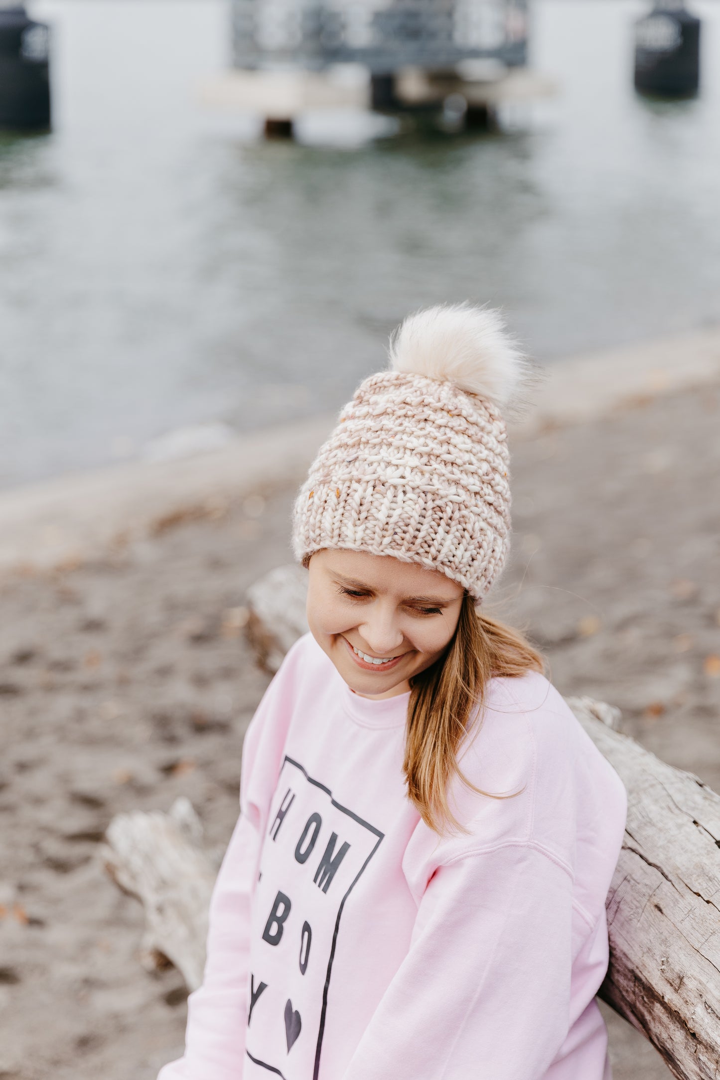 Mauve MAKE WAVES - Luxury Beanie