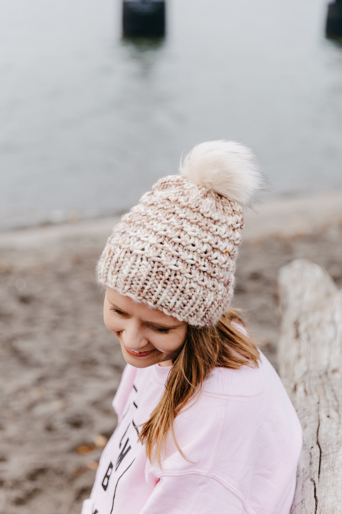 Mauve MAKE WAVES - Luxury Beanie