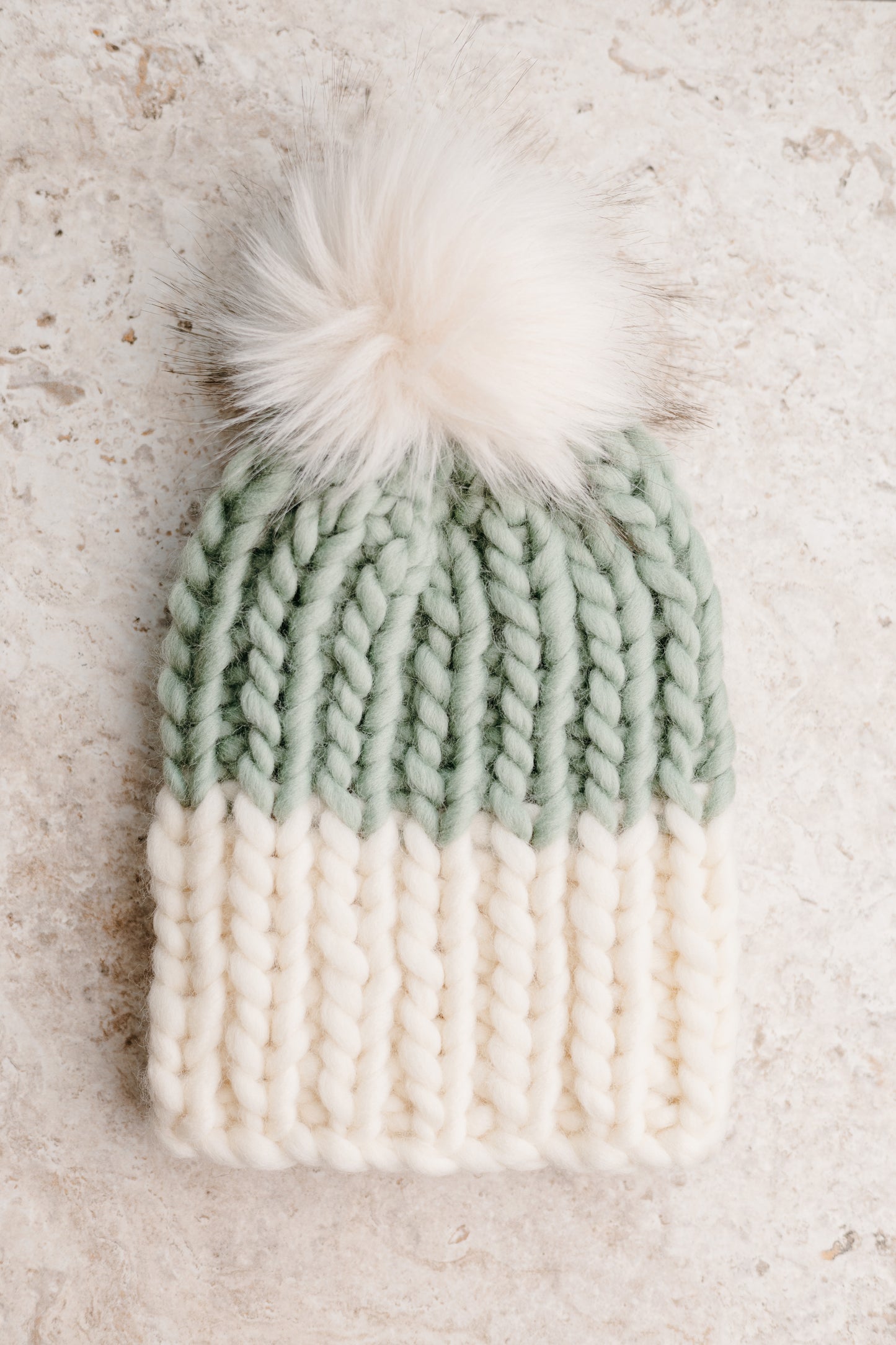 Winter Mint - Adult Luxury Beanie