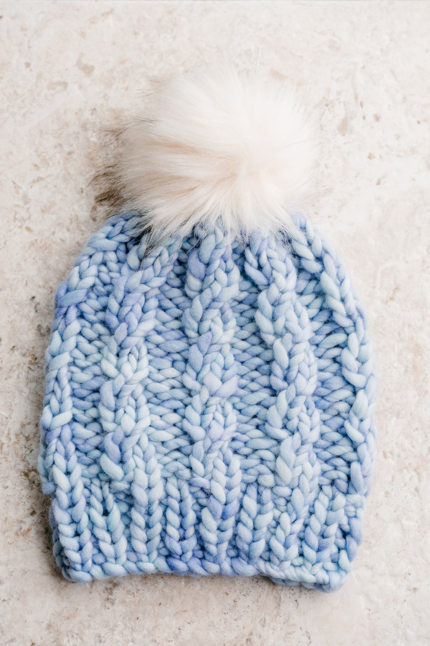 UPTOWN GIRL BEANIE - KNITTING PATTERN