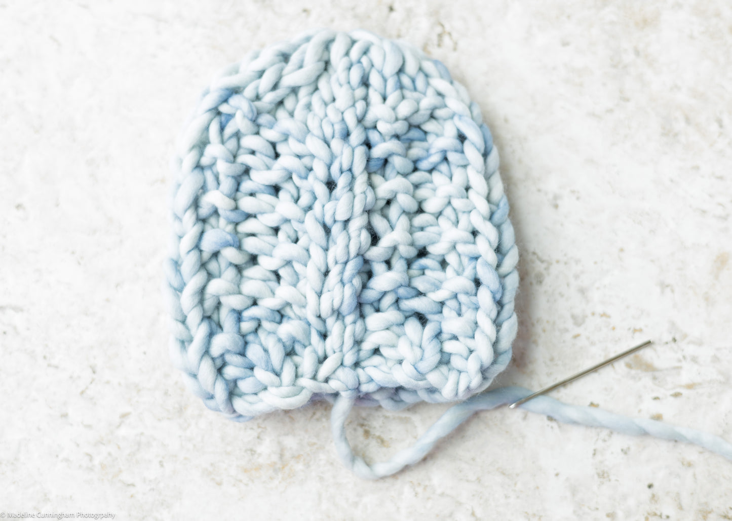 KNITTING PATTERN - Basket Beanie - Easy Knitting Pattern, Knit Pattern For Baby Hat, Knit Hat Pattern, Baby Hat Pattern, Knit Beanie Pattern