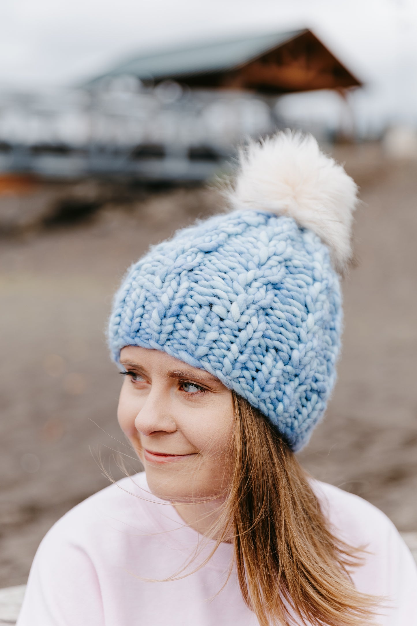 UPTOWN GIRL BEANIE - KNITTING PATTERN