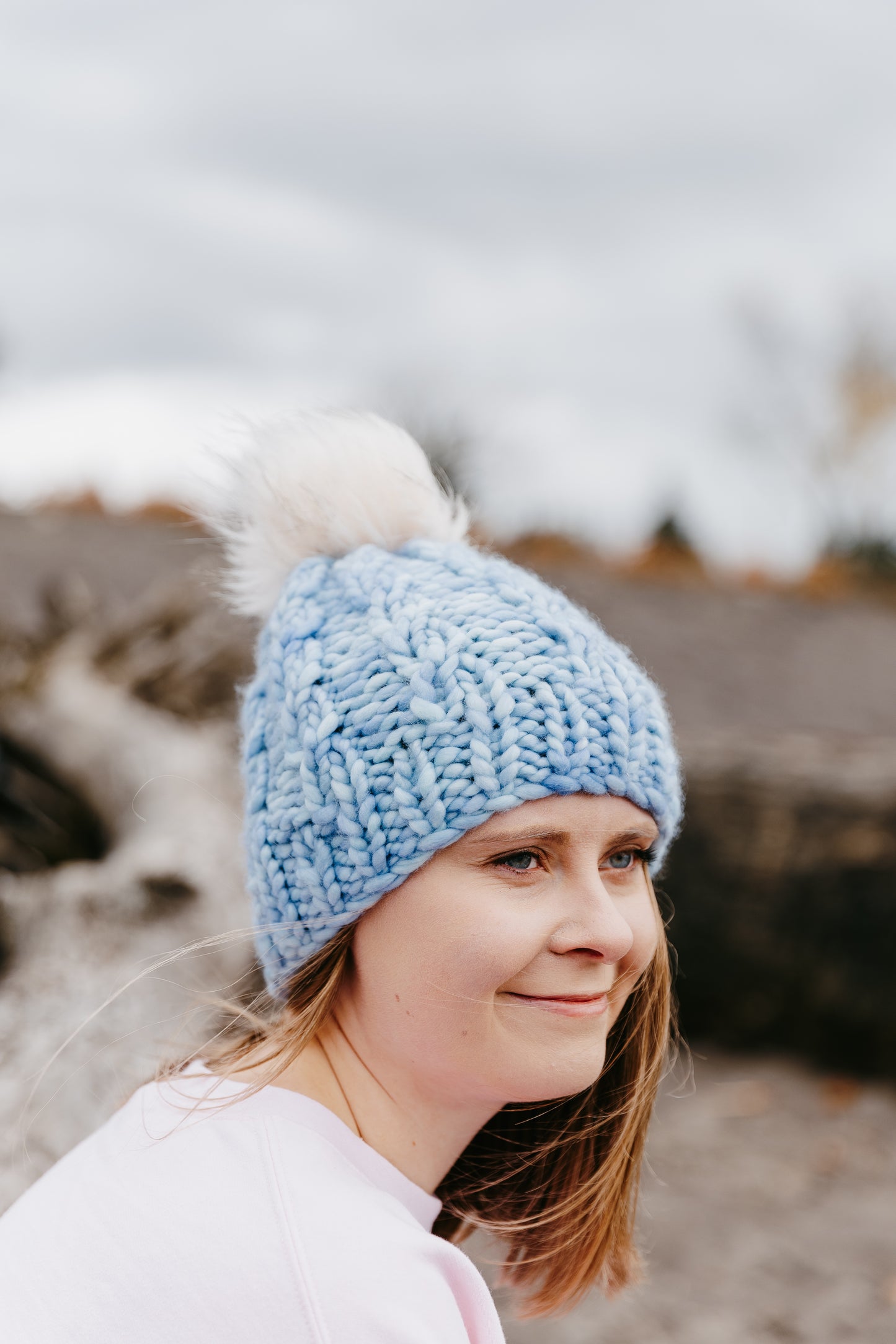 UPTOWN GIRL BEANIE - KNITTING PATTERN