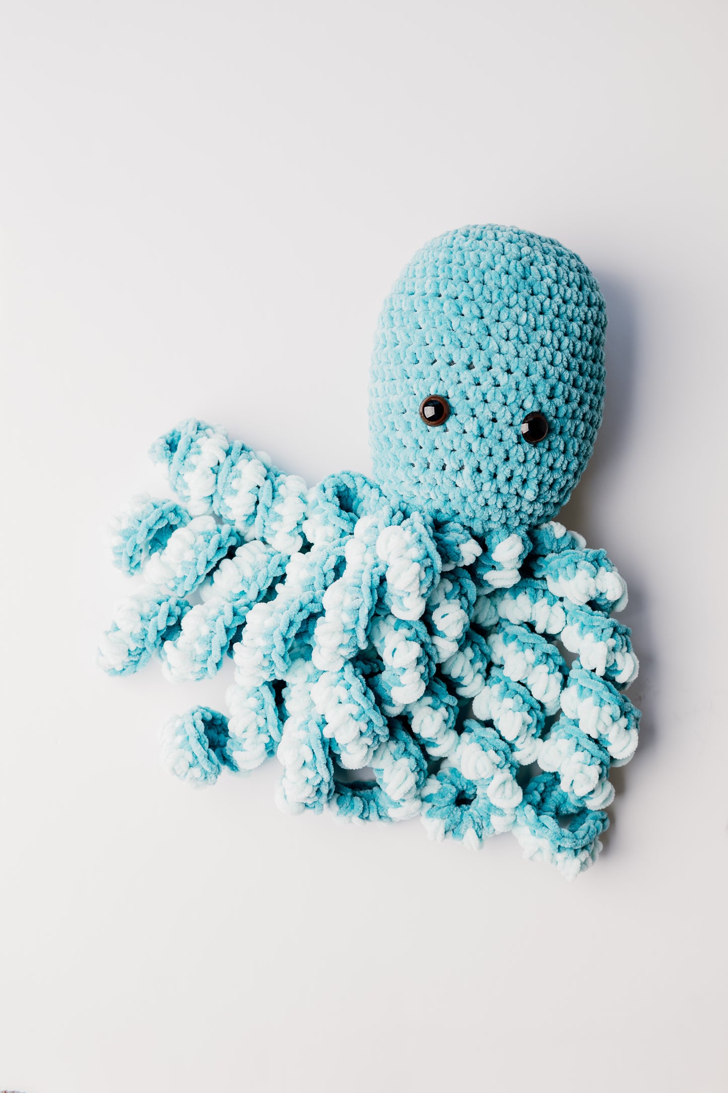 CROCHET PATTERN - No Sew Plushie Pattern For Crochet Octopus - Amigurumi Crochet Pattern for Octopus Stuffed Animal - Easy Beginner Crochet