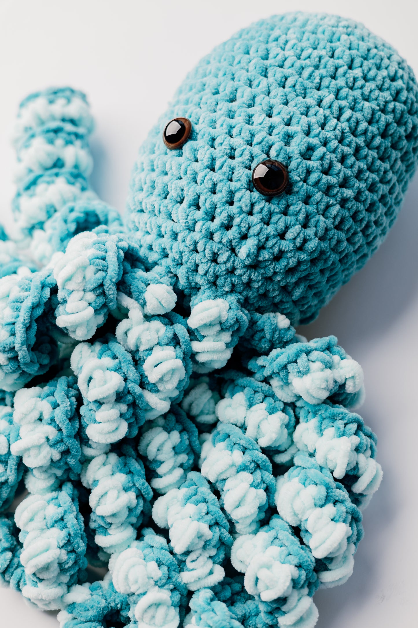 CROCHET PATTERN - No Sew Plushie Pattern For Crochet Octopus - Amigurumi Crochet Pattern for Octopus Stuffed Animal - Easy Beginner Crochet