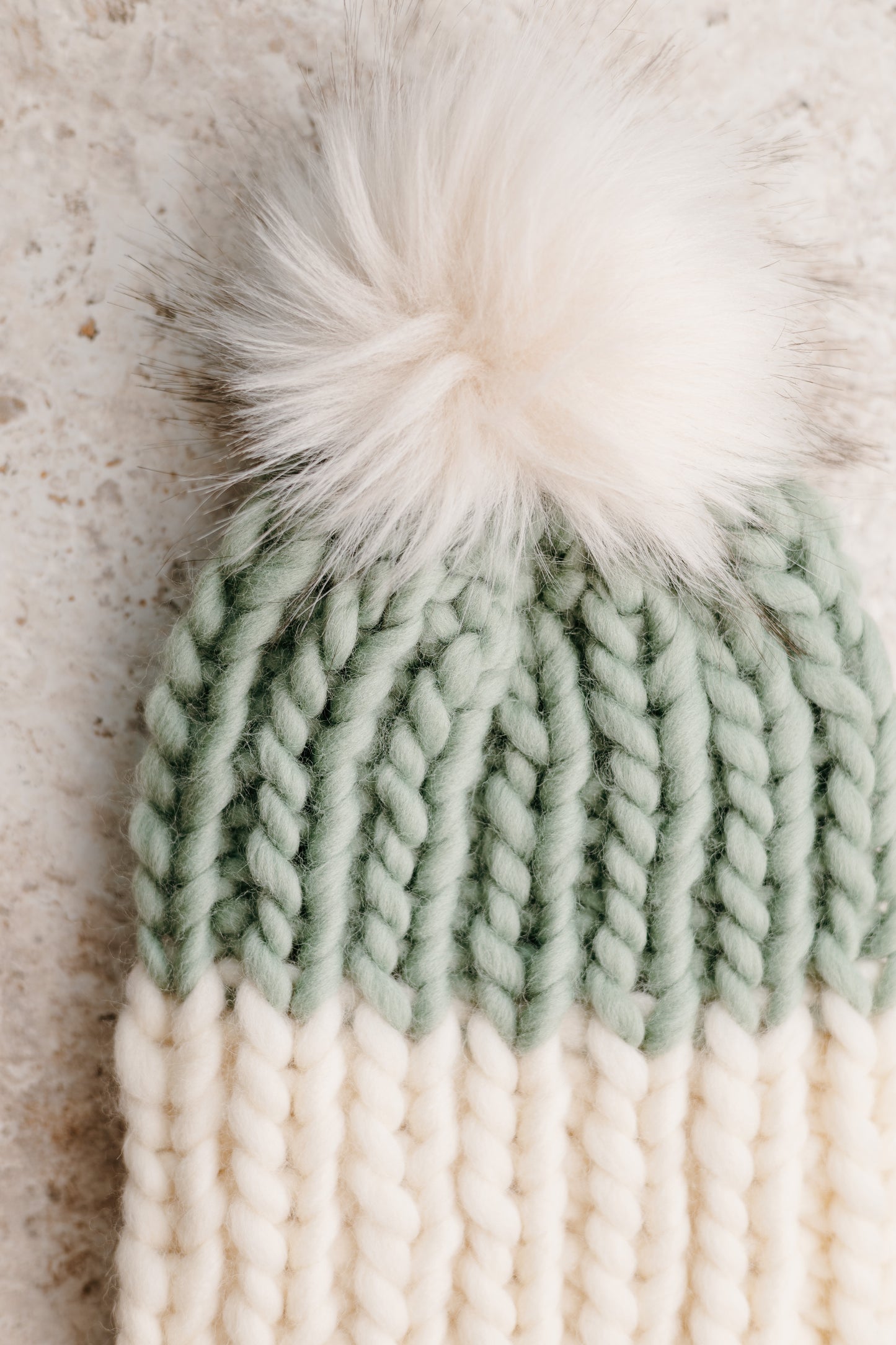 Winter Mint - Adult Luxury Beanie