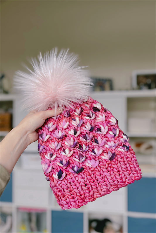 Berry smoothie - Adult Luxury Beanie